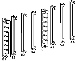 A and B Bank Layouts